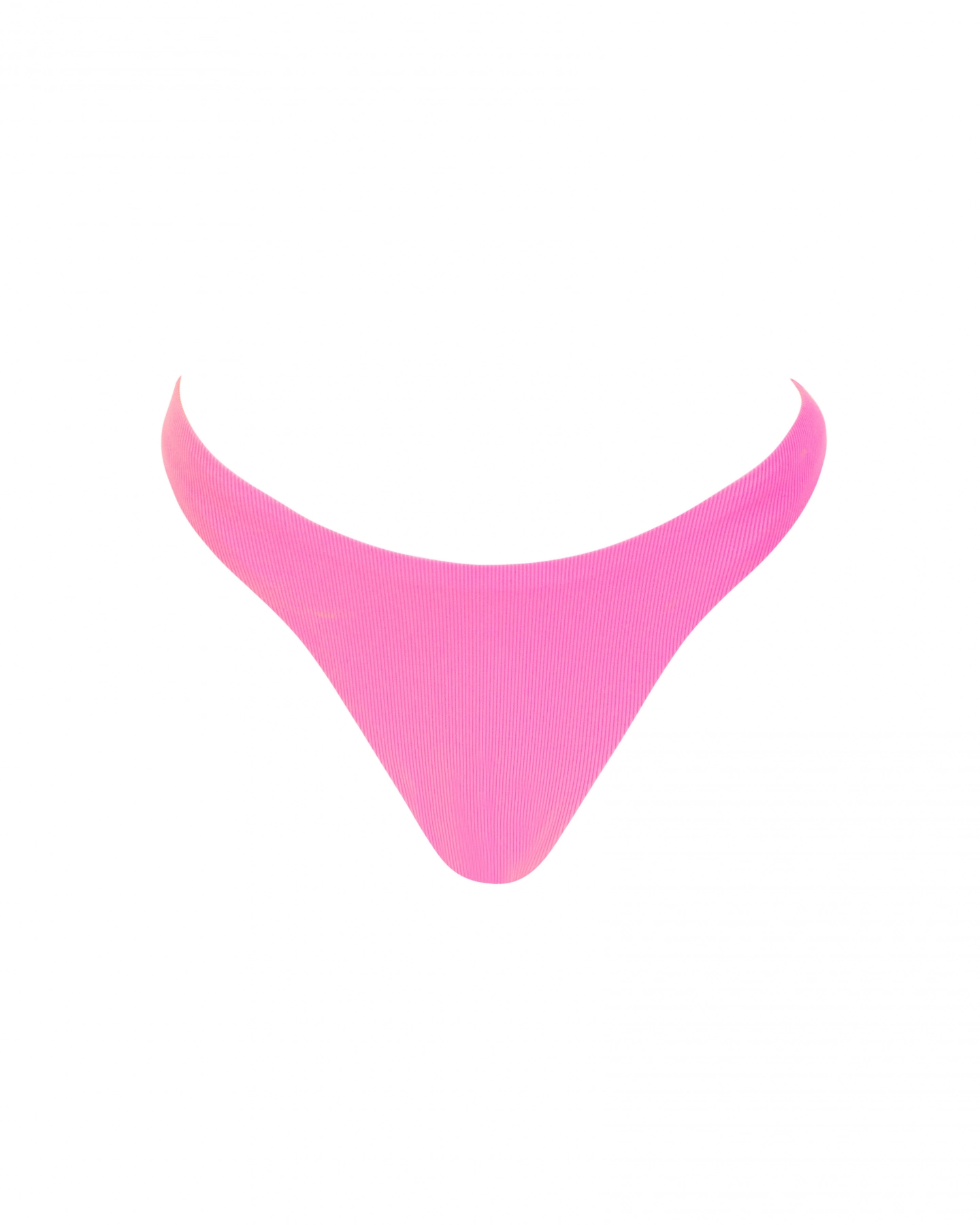Pink Striped Brazilian Thong Low Rise Bikini Bottom S Vivien Vance